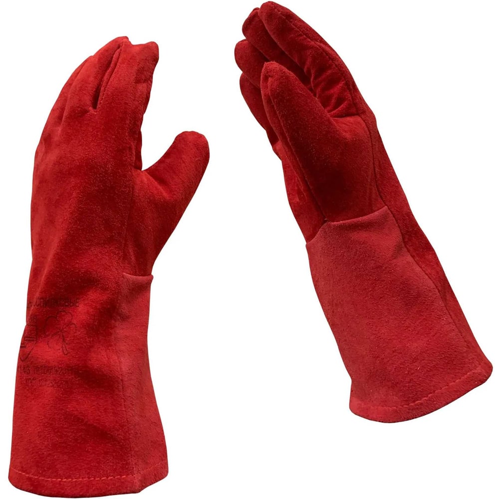 Изображение товара Краги для сварщика Master-Pro спилковые с подкладкой размер 11, 3 пары Изображение товара Краги для сварщика Master-Pro спилковые с подкладкой размер 11, 3 пары