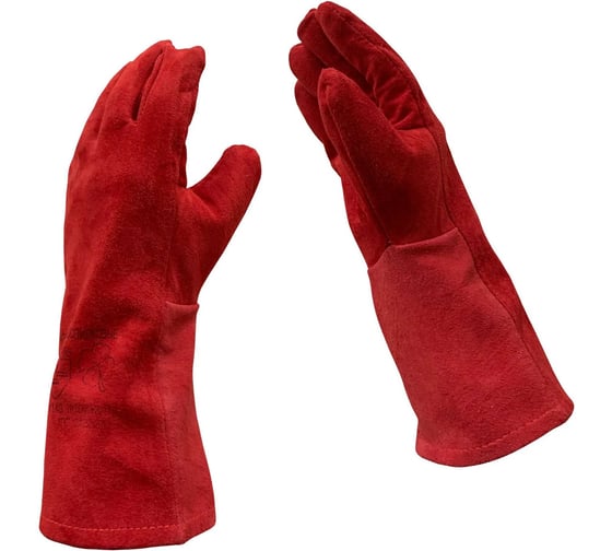 Изображение товара Краги для сварщика Master-Pro® МЕТАЛЛИСТ спилковые с подкладкой 10,5 размер 9350-KS-11-3