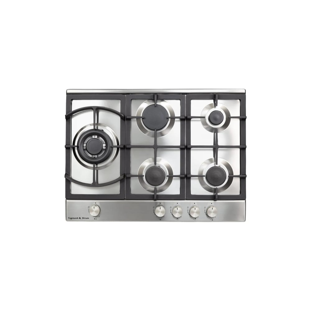 Изображение товара Газовая варочная панель Zigmund & Shtain G 14.7 S 5 конфорок серебристая