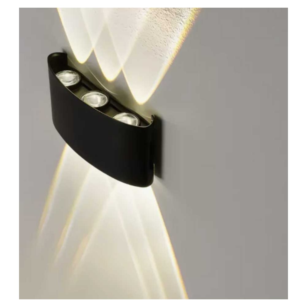 Изображение товара Архитектурный светодиодный светильник Elvan черный 6W IP54 фасадный уличный