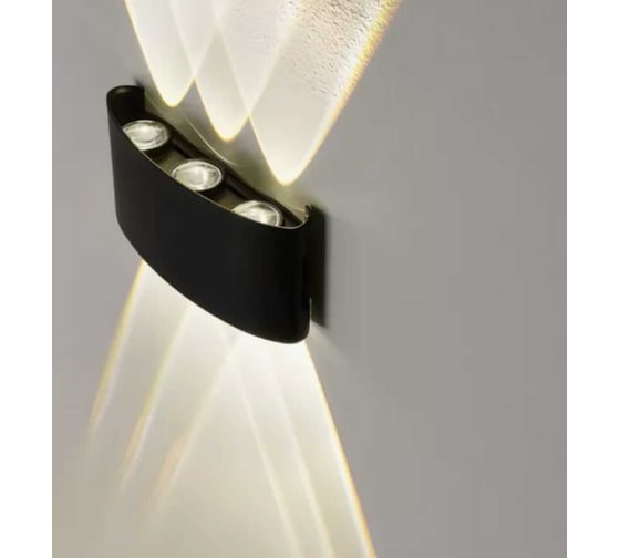 Изображение товара Cветильник архитектурный светодиодный Elvan черный 1514-6W-3000K-Bk GW-1514-6W-WW-Bk