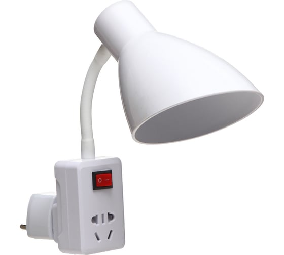 Изображение товара Бра BayerLux с розетками Классик Е27 15Вт белый 10x10x27см 9399601