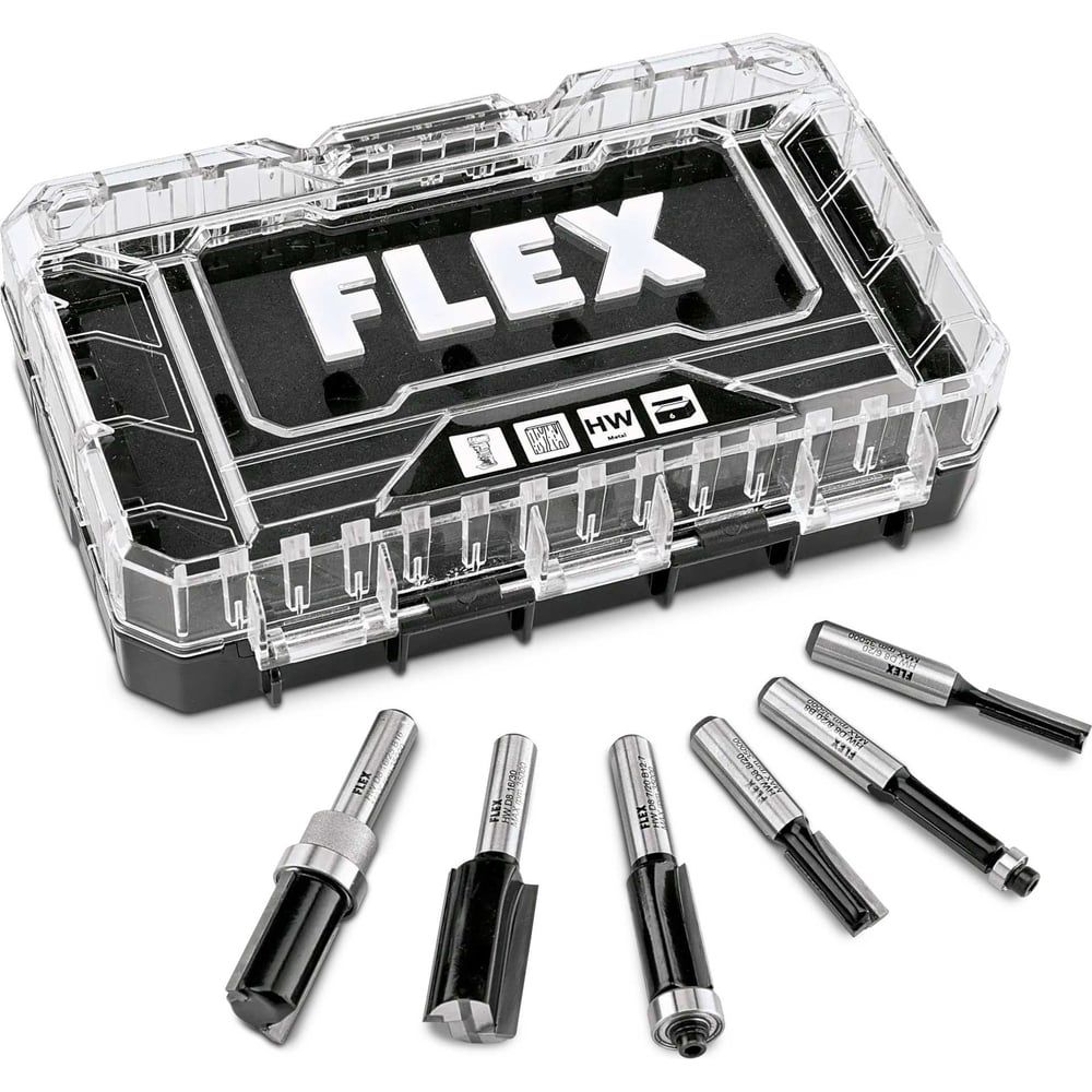 Изображение товара Набор фрез CER Bit Set2 FLEX 532012