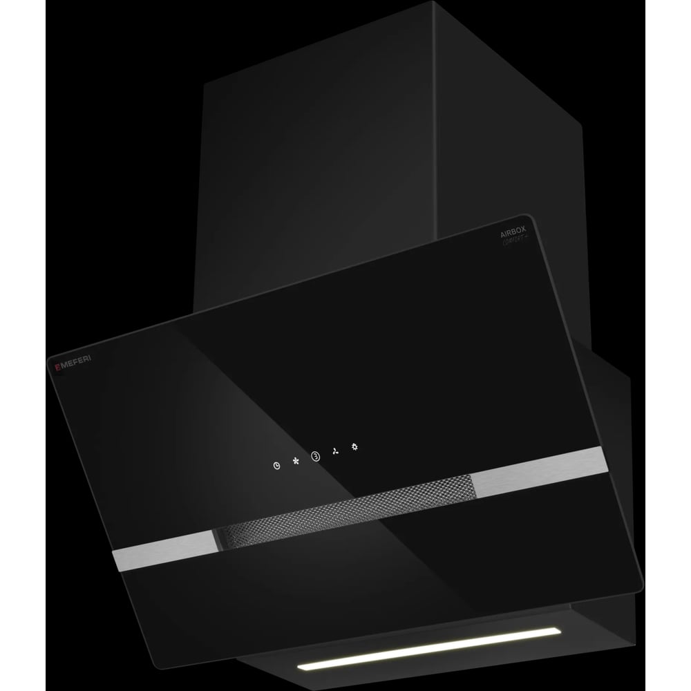 Изображение товара Вытяжка наклонная MEFERI AIRBOX60BK COMFORT PLUS с сенсорным управлением Изображение товара Вытяжка наклонная MEFERI AIRBOX60BK COMFORT PLUS с сенсорным управлением
