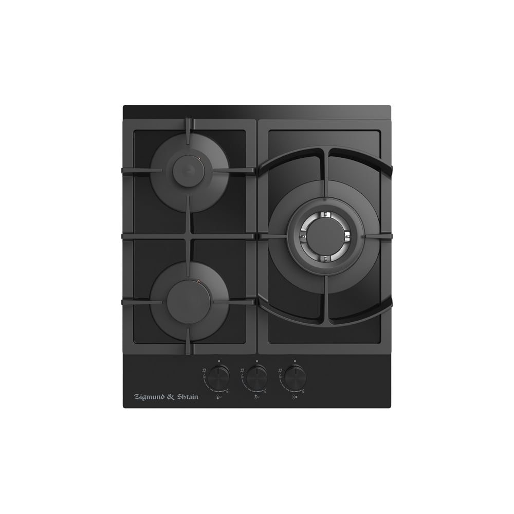 Изображение товара Газовая варочная панель Zigmund & Shtain M 26.4 B на стекле современный дизайн