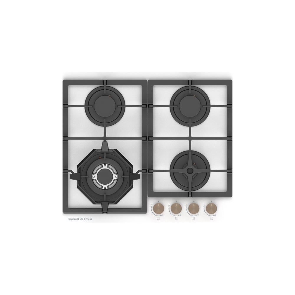 Изображение товара Газовая варочная панель Zigmund & Shtain на стекле M 26.6 W