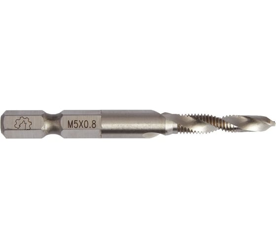 Изображение товара Метчик WOLFSTAR м/р М5,0х0,8 P6M5/М2 комбинированный ta00274