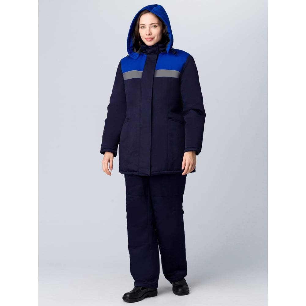 Изображение товара Женская зимняя куртка ФАКЕЛ Вьюга СОП с утеплителем синтепон капюшоном