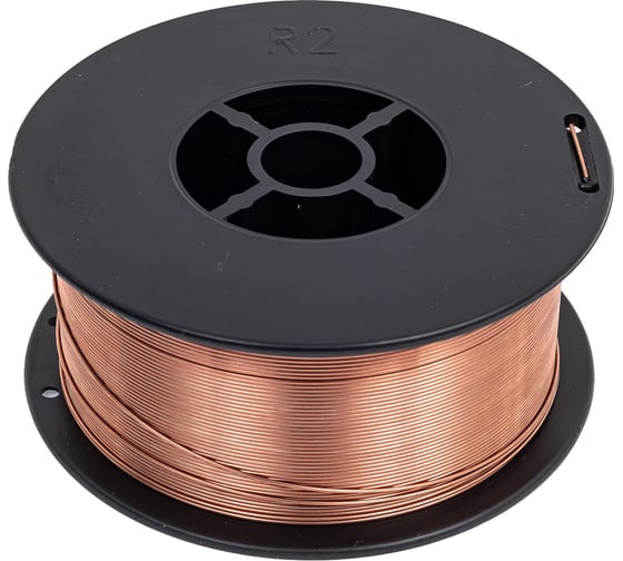 Изображение товара Сварочная проволока омедненная стальная FAST WELD 0.8 мм, 1 кг Газ За Час 6050