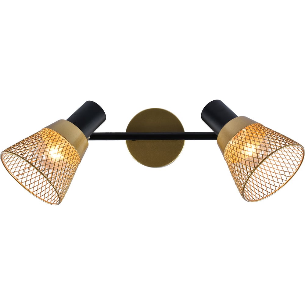 Изображение товара Спот ReLuce 05966-0.8-02 GOLD+BK настенно-потолочный с 2 лампами
