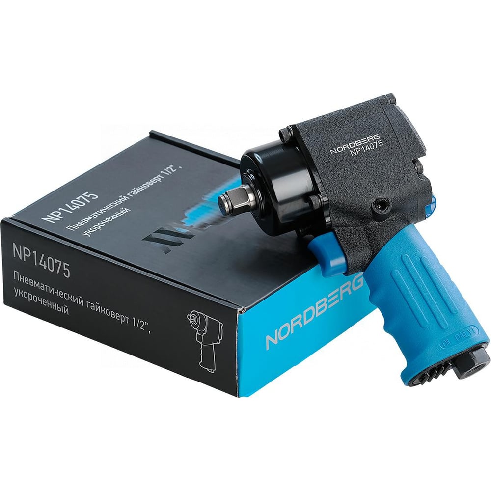 Изображение товара Профессиональный ударный пневмогайковерт NORDBERG NP14075 680 Нм, 1/2" Изображение товара Профессиональный ударный пневмогайковерт NORDBERG NP14075 680 Нм, 1/2"