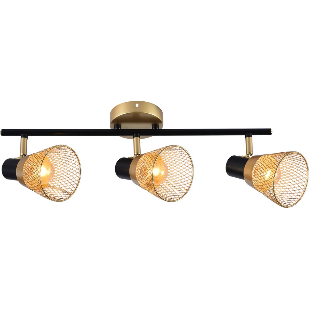 Изображение товара Спот ReLuce 05966-0.8-03 GOLD+BK настенно-потолочный с 3 лампами E14