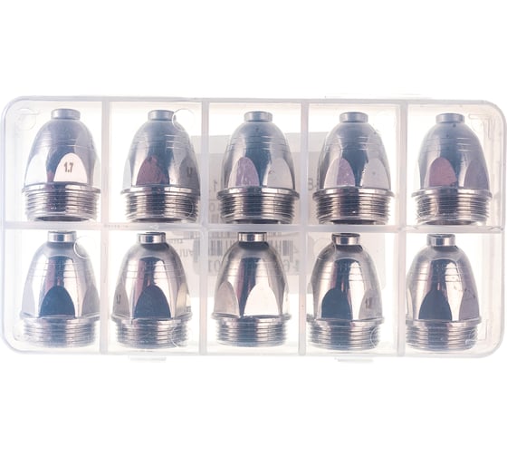 Изображение товара Сопло (10 шт; 1.7) для плазмотрона Р-80 (CUT-70) Brima НП000000399