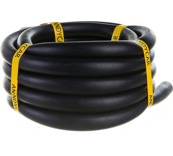Изображение товара Шланг резиновый 3-х слойный маслобензостойкий ГОСТ 10362-2017 (16х24 мм; 6.3 атм.; бухта 5 м) Andycar H10-5