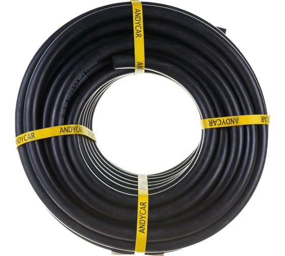 Изображение товара Шланг резиновый 3-х слойный маслобензостойкий ГОСТ 10362-2017 (14х23 мм; 16 атм.; бухта 30 м) Andycar H9