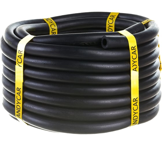 Изображение товара Шланг резиновый 3-х слойный маслобензостойкий ГОСТ 10362-2017 (10х18.5 мм; 20 атм.; бухта 10 м) Andycar HN1020-10