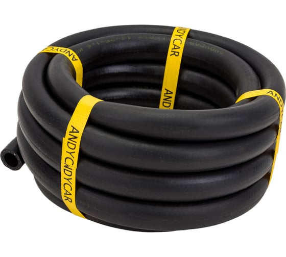 Изображение товара Шланг резиновый 3-х слойный маслобензостойкий ГОСТ 10362-2017 (16х25 мм; 16 атм.; бухта 5 м) Andycar H11-5