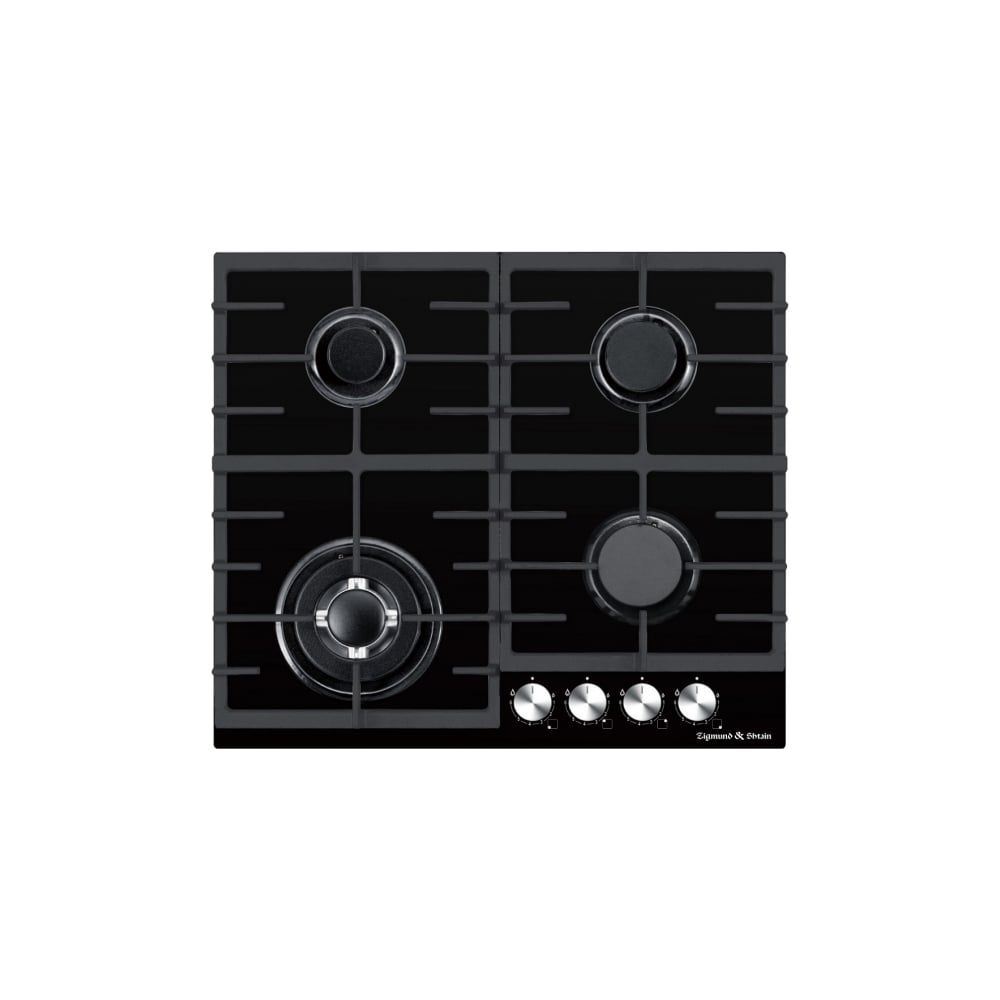 Изображение товара Газовая варочная панель Zigmund Shtain на стекле M 28.6 B современный дизайн и высокая мощность