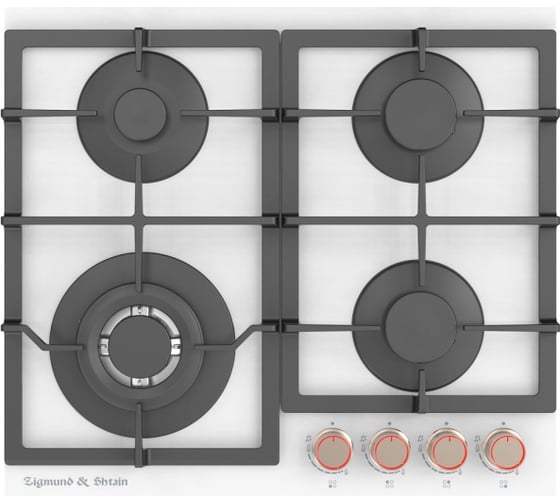 Изображение товара Газовая варочная панель Zigmund & Shtain на стекле MN 199.61 W