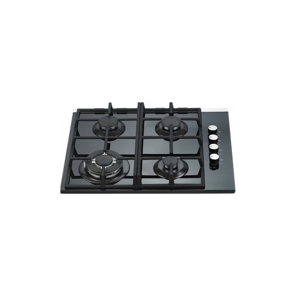 Изображение товара Газовая варочная панель Zigmund & Shtain MN 84.61 S с 4 конфорками и стеклянной поверхностью