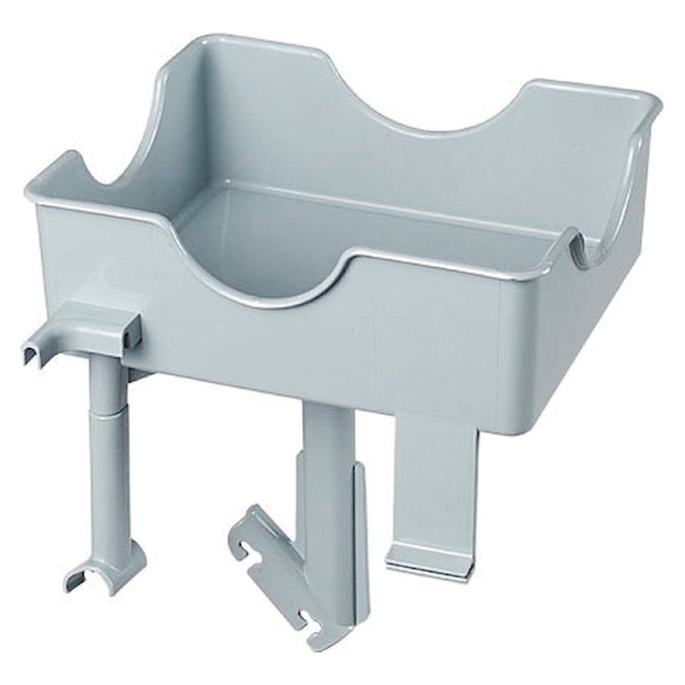 Изображение товара Пластиковая корзина для тележек АCG 1003102 серого цвета