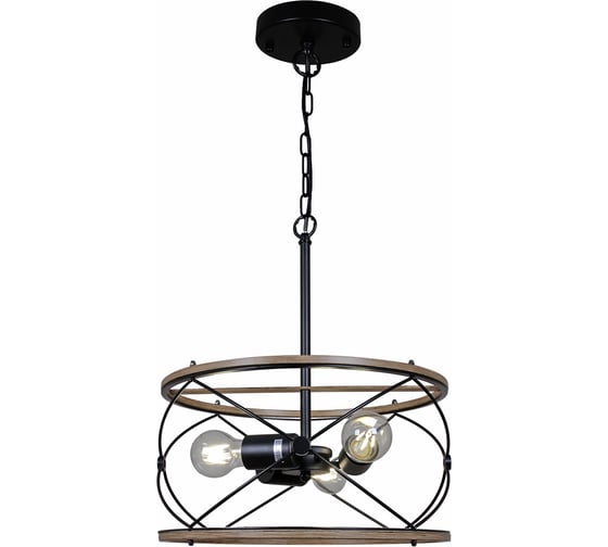 Изображение товара Подвесной светильник ILLUMICO IL1008-3P-05 BK WOOD