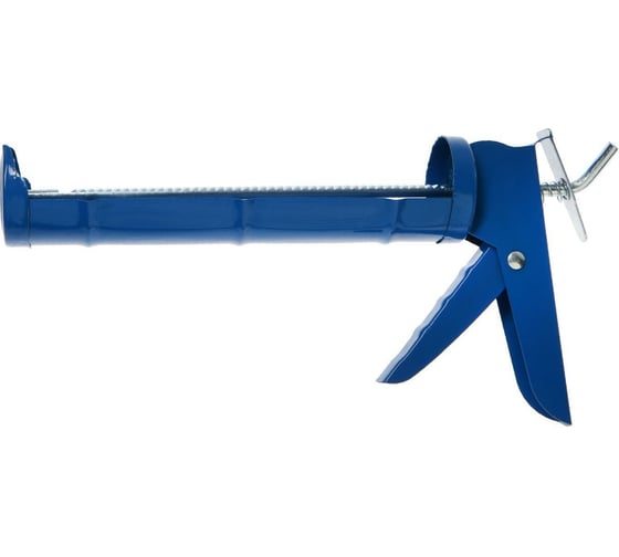 Изображение товара Пистолет для герметика ТУНДРА полуоткрытый, зубчатый шток, 225 мм 1079972