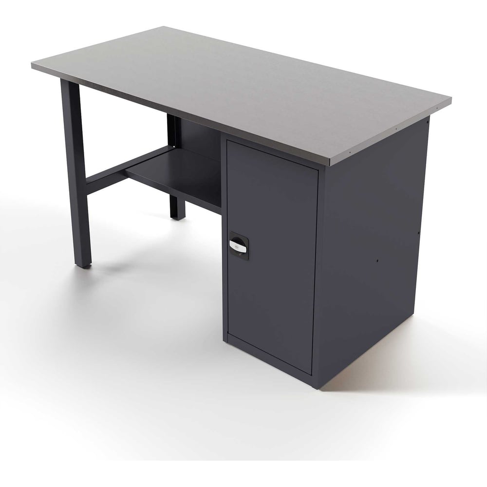 Изображение товара Верстак-стол профессиональный с тумбой GREENBERG 1600мм