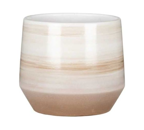 Изображение товара Кашпо SCHEURICH Mavi 785 керамика, d16 см, h14 см, песочный 072174