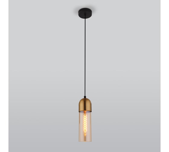 Изображение товара Подвесной светильник Eurosvet 50180/1 янтарный a052424