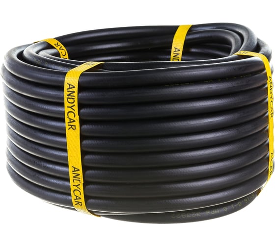 Изображение товара Шланг резиновый 3-х слойный маслобензостойкий ГОСТ 10362-2017 (8х16.5 мм; 16 атм.; бухта 30 м) Andycar H3