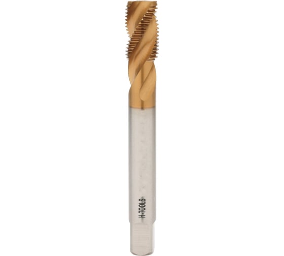 Изображение товара Метчик машинный с винтовой канавкой H-Tools М27 шаг 3.0мм DIN376 HSSE-TiN 513X01-D2-0270