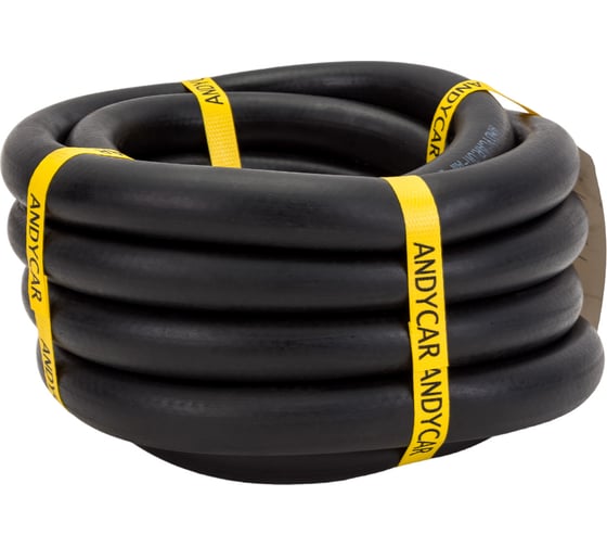 Изображение товара Шланг резиновый 3-х слойный маслобензостойкий ГОСТ 10362-2017 (20х28.5 мм; 6.3 атм.; бухта 5 м) Andycar H13-5