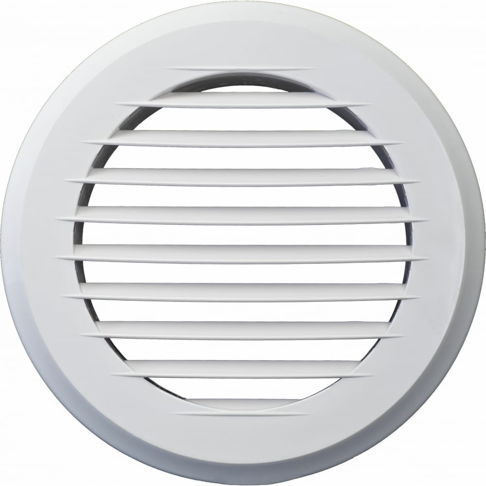 Пластмассовая круглая решетка Эвент вентиляционная решетка круглая с козырьком 102 мм more 10247838