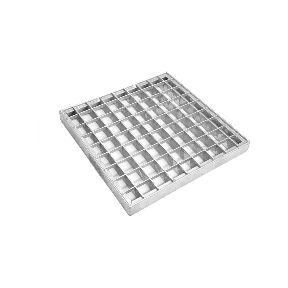 Изображение товара Прессованный решетчатый настил AQUADRENAG 33x33/30x3 Zn 500x1000 мм