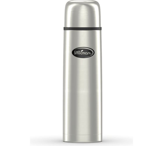 Изображение товара Термос Biostal 1 литр, 2 пробки, стальной NB-1000-2
