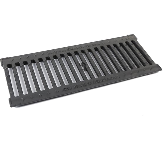 Изображение товара Решетка чугунная щелевая AQUADRENAG РЧЩ Standart DN150 C250 (500x186) 1518621