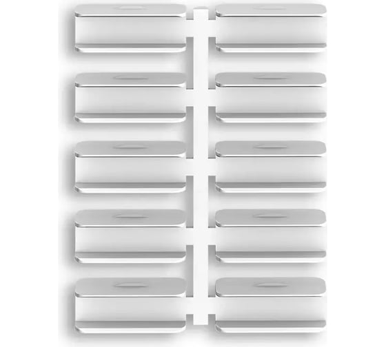 Изображение товара Соединители прямые для плинтуса Ideal Дюра 10 шт. во флоупаке ИД-СП-Ф10