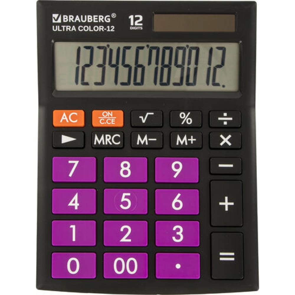 Настольный калькулятор BRAUBERG касса калькулятор