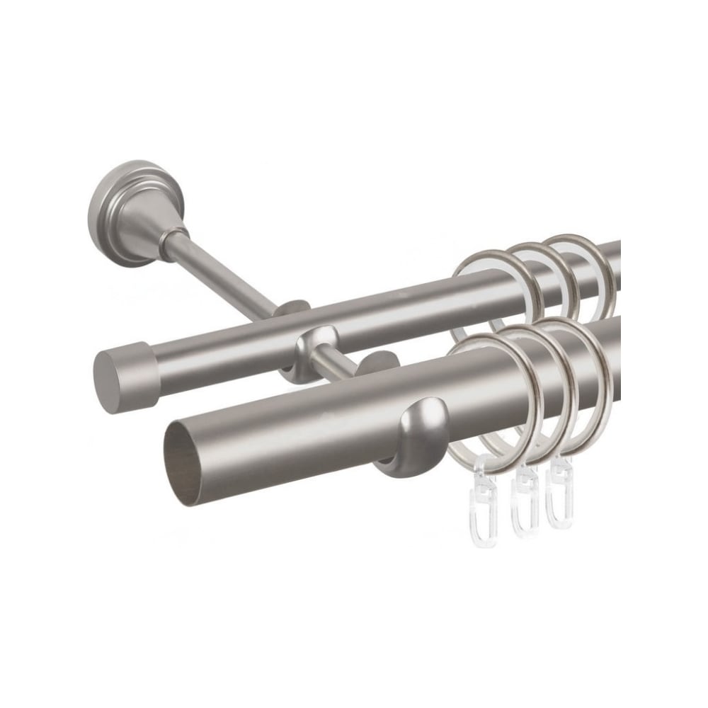 Изображение товара Металлический карниз АС Март Grace D25Г/16Г Сатин 1,8 м