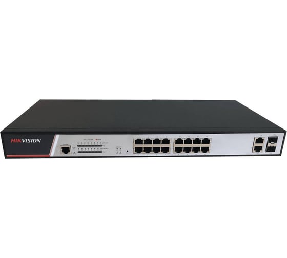 Изображение товара Коммутатор Hikvision Ethernet, PoE DS-3E2318P УТ-00011358