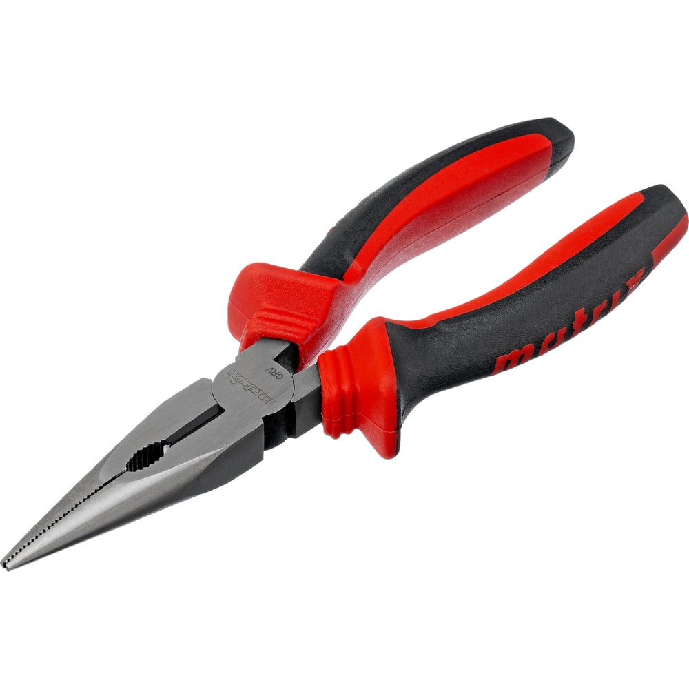 Изображение товара Длинногубцы прямые MATRIX 160 мм хром-ванадий полупрофессиональные