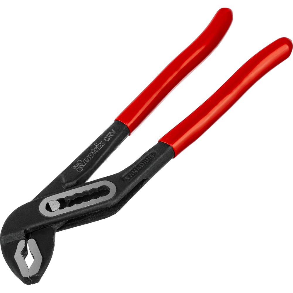 Изображение товара Переставные клещи MATRIX 180 мм хром-ванадий обливные рукоятки