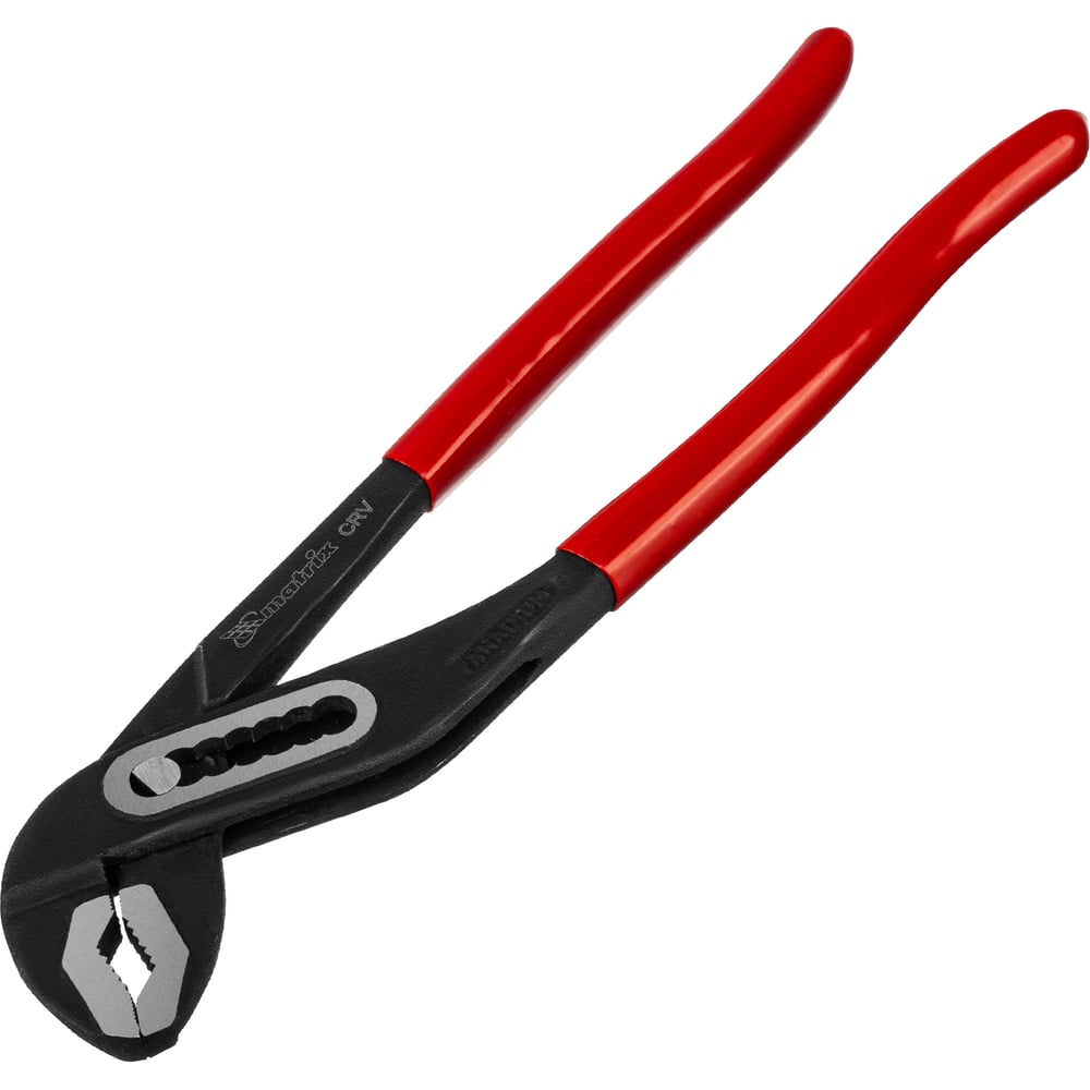 Изображение товара Переставные клещи MATRIX 250 мм хром-ванадий с обливными рукоятками