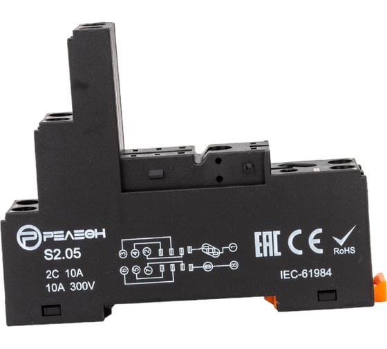 Изображение товара Розетка для реле РЕЛЕОН RP2.51, RP2.52 S205