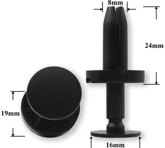 Изображение товара Автокрепеж для Chrysler Dodge GM Jeep 10 шт 05160260AA КрепАвто 1673