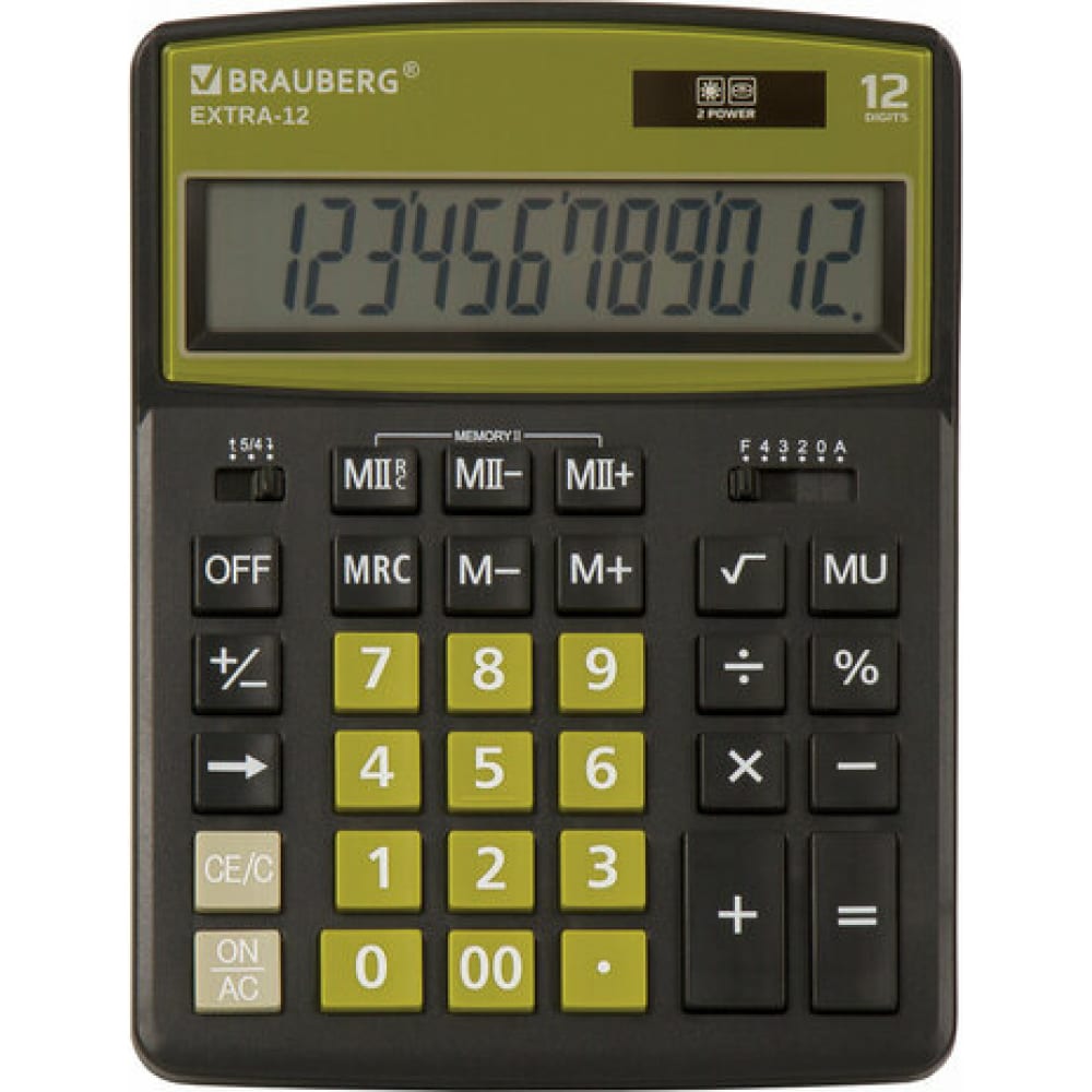 Настольный калькулятор BRAUBERG настольный калькулятор brauberg