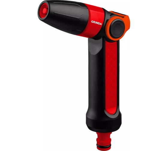 Изображение товара Поливочный пистолет GRINDA N-R с регулятором напора 8-427189