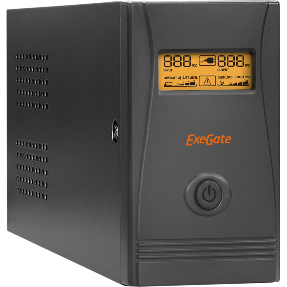Источник бесперебойного питания ExeGate аккумулятор для ибп exegate hr 12 9 9 а ч 12 в hr 12 9