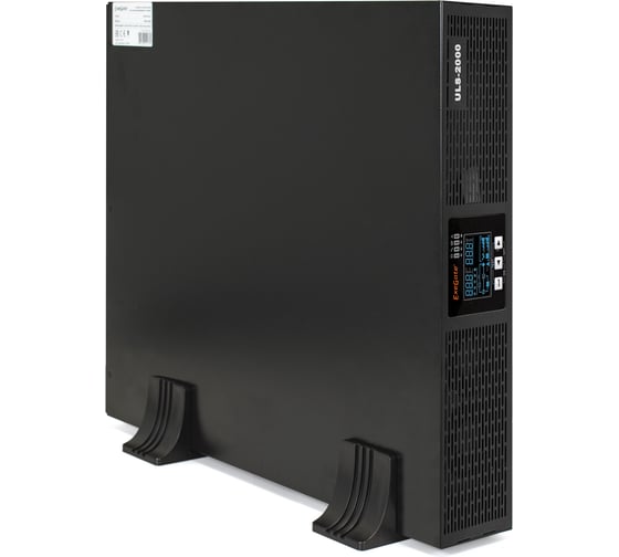 Изображение товара Источник бесперебойного питания On-line ExeGate PowerExpert ULS-2000.LCD.AVR.C13.USB.RS232.SNMP.2U <2000VA/2000W, 6C13, RM/Tower> 285647